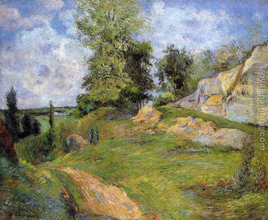 Paul Gauguin : Chou Quarries at Pontoise Paul Gauguin : Chou Quarries at Pontoise